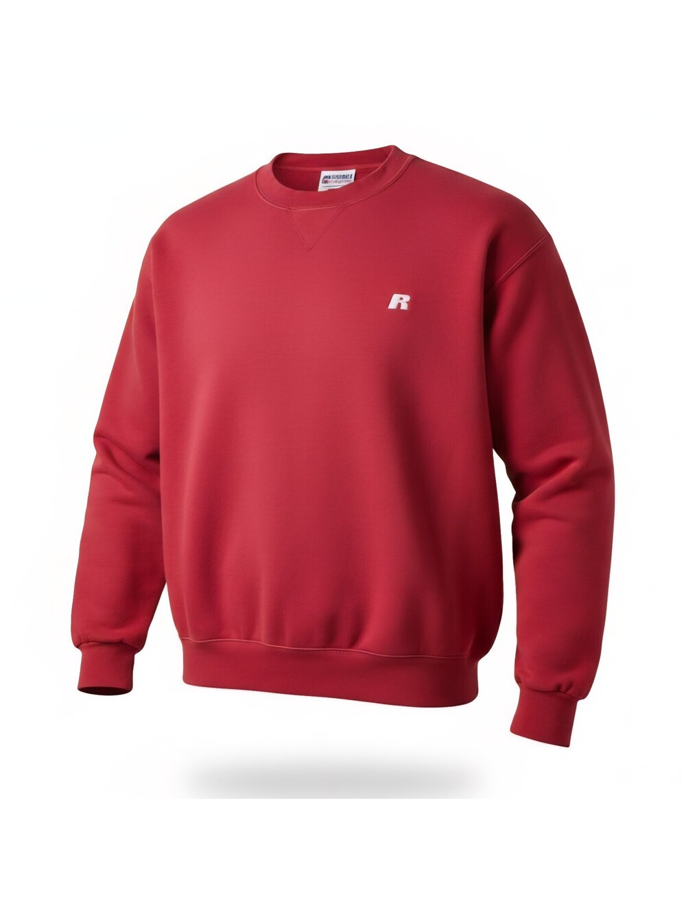 Vintage 90s Russell Athletic Pro Cotton Sweatshirt Mens M Red Crewneck Blank